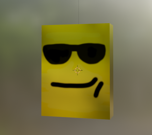 Squibble - Yellow character with sunglasses