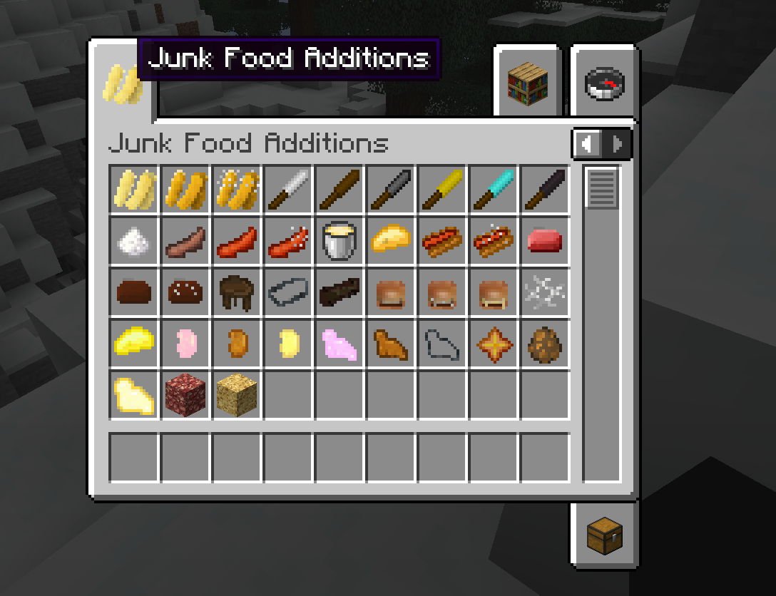 Junk Food Additions Inventory
